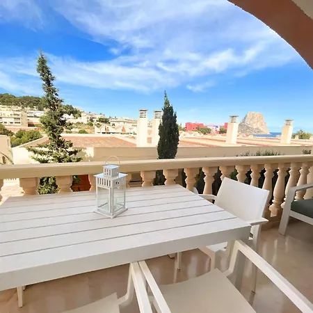 Apartamento Duplex 6 Personas En Zona Tranquila Calpe Exterior foto