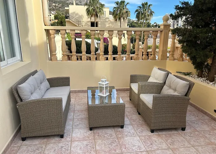 Apartamento Duplex 6 Personas En Zona Tranquila Calpe